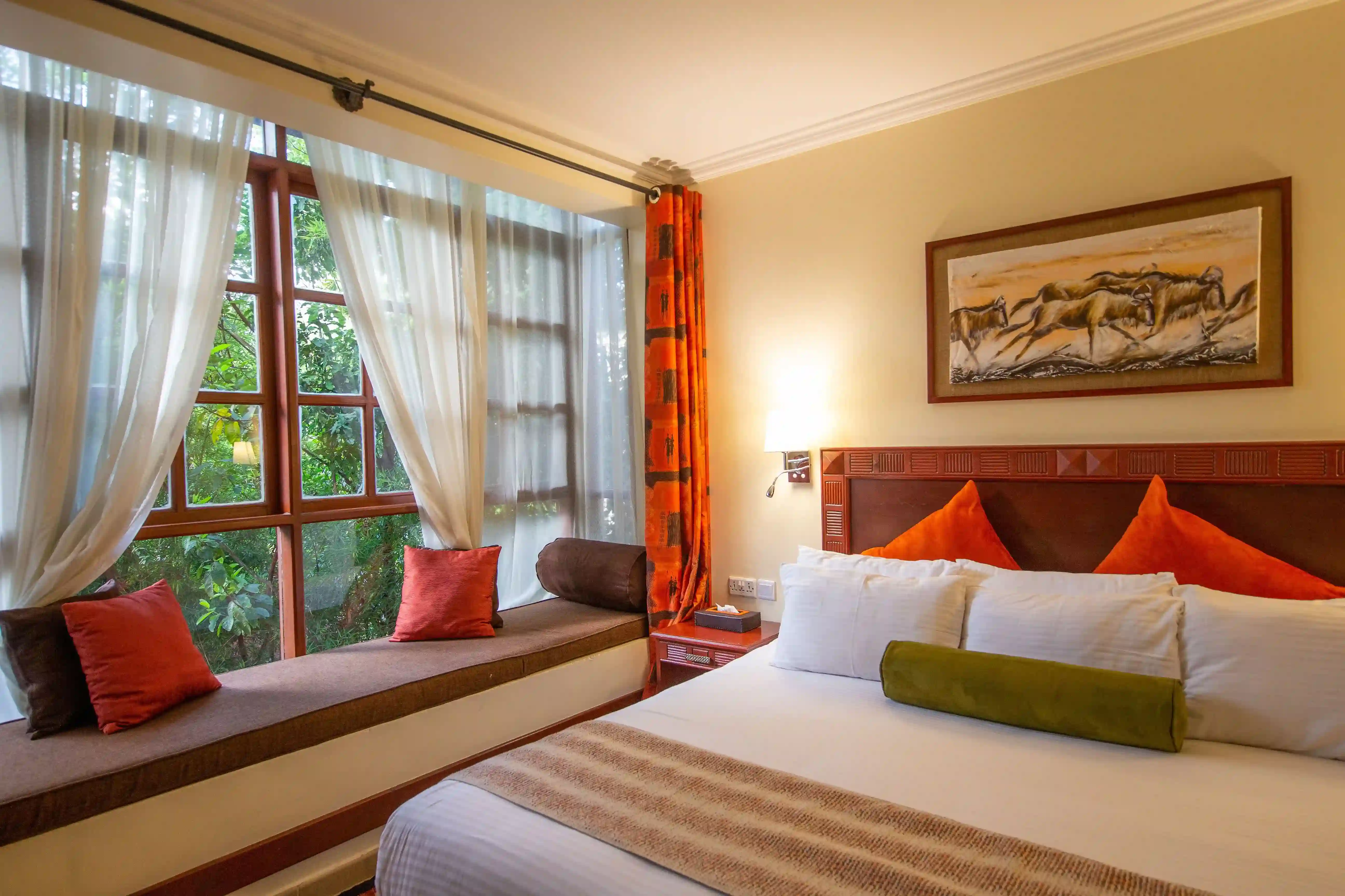 The african tulip single room